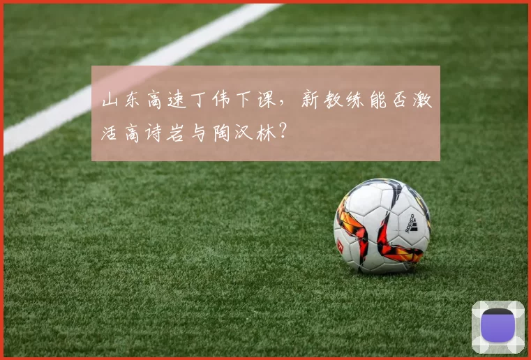 山东高速丁伟下课，新教练能否激活高诗岩与陶汉林？